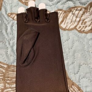 Set of two gloves.  Fingerless Gloves and Cool gloves.